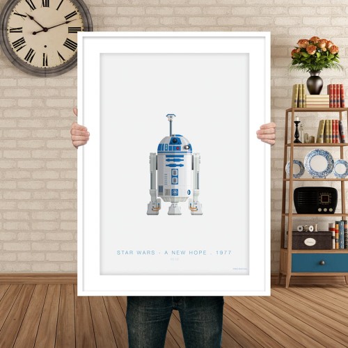 Star Wars - R2D2 - plakat