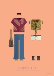 Tangerine - plakat