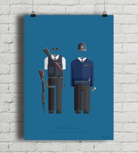 Hot Fuzz - plakat