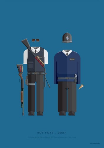 Hot Fuzz - plakat