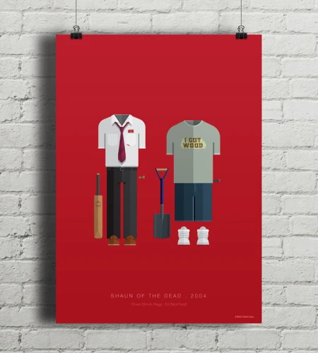 Shaun Of The Dead - plakat