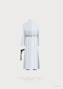 Star Wars - Leia Organa - plakat