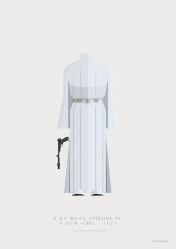 Star Wars - Leia Organa - plakat