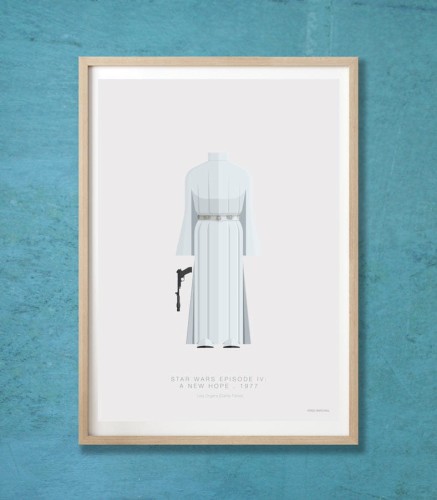 Star Wars - Leia Organa - plakat
