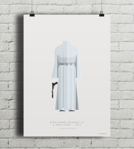 Star Wars - Leia Organa - plakat