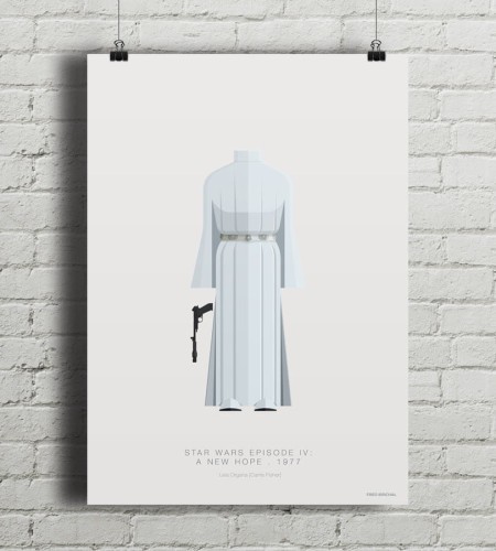 Star Wars - Leia Organa - plakat