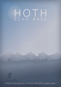 Star Wars - Hoth - plakat