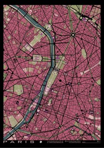 Paris - plan miasta