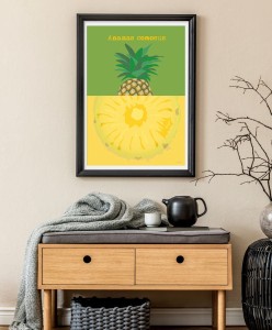 Ananas - plakat