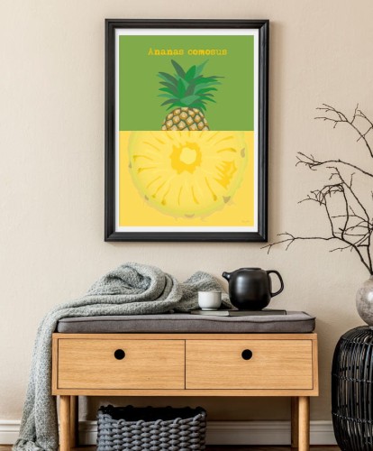 Ananas - plakat