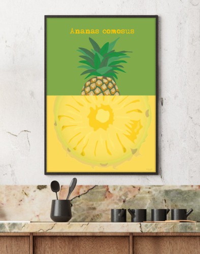 Ananas - plakat