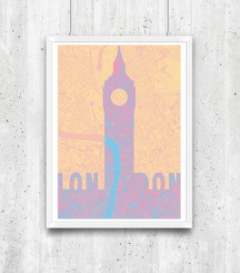 Big Ben - plakat