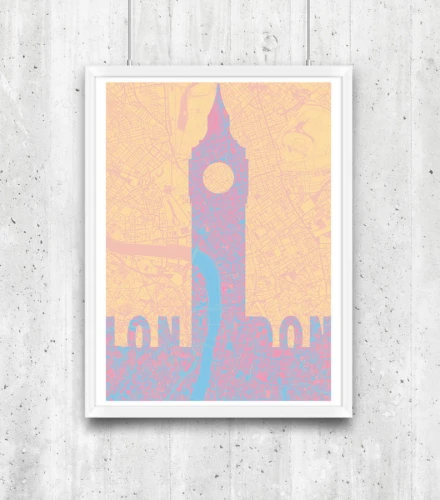 Big Ben - plakat