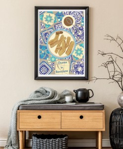 Churros - plakat