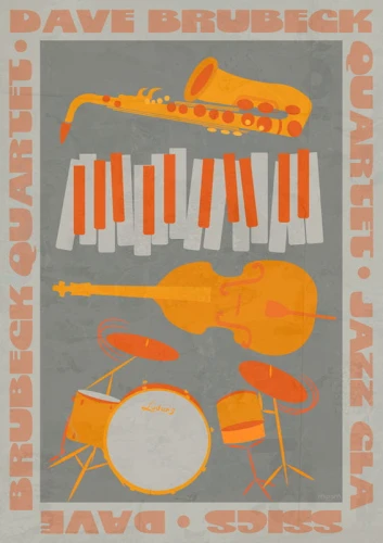 Dave Brubeck Quartet - plakat