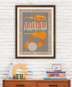 Dave Brubeck Quartet - plakat