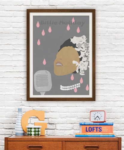 Billie Holiday - plakat