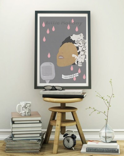 Billie Holiday - plakat