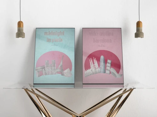 Midnight in Paris - plakat
