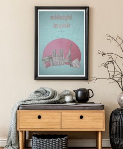 Midnight in Paris - plakat