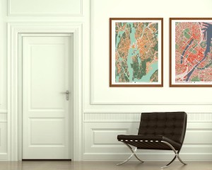 Copenhagen - plan miasta