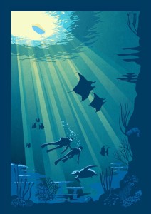 Scuba Diving - plakat