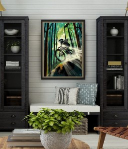 Forest Biker - plakat