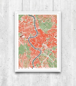Roma - plan miasta