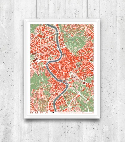 Roma - plan miasta