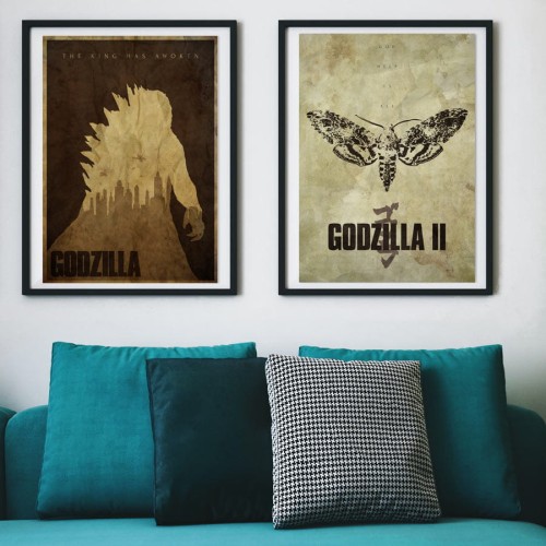Godzilla & Godzilla II - plakat
