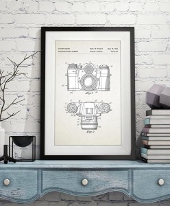 Aparat fotograficzny - patent - plakat
