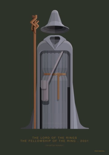 The Lord of the Rings - Gandalf - plakat
