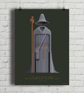 The Lord of the Rings - Gandalf - plakat