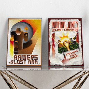 Raiders Of The Lost Ark & Indiana Jones And The Last Crusade - plakat