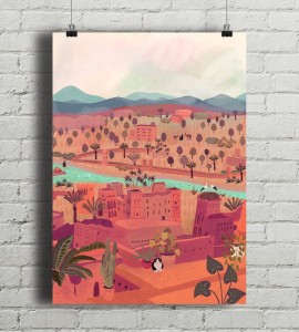 Maroko - plakat