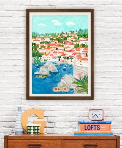 Chorwacja Dubrownik - plakat