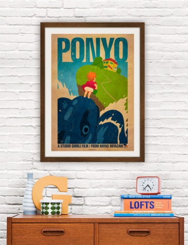 Ponyo - plakat