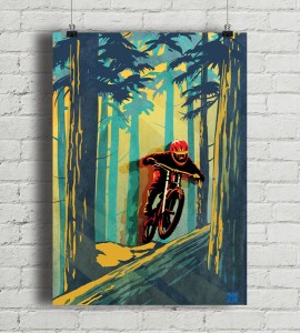 Log jumper - plakat