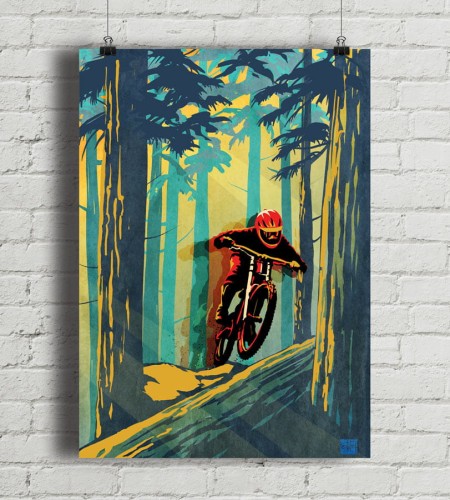 Log jumper - plakat