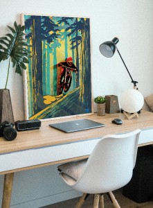 Log jumper - plakat