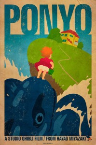 Ponyo - plakat