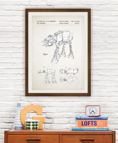 Star Wars - AT-AT - plakat