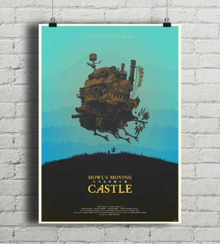 Howl's Moving Castle - plakat