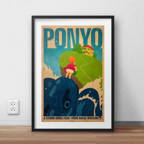 Ponyo - plakat