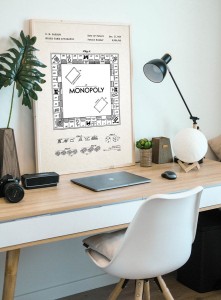 Monopoly - patent- plakat