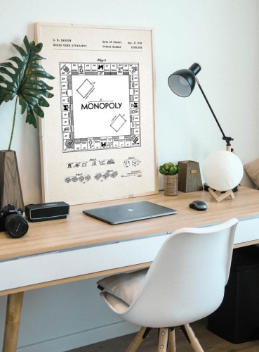 Monopoly - patent- plakat