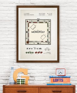 Monopoly - patent- plakat