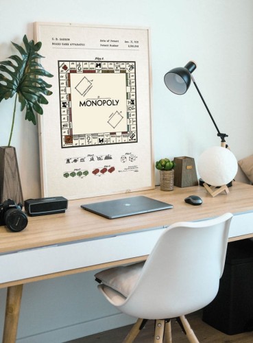 Monopoly - patent- plakat