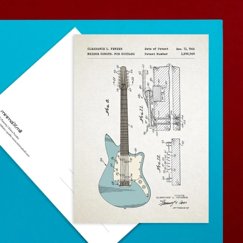 Kartka - Gitara Fender