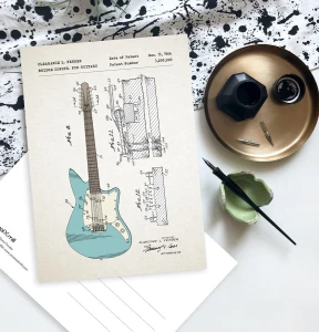 Kartka - Gitara Fender